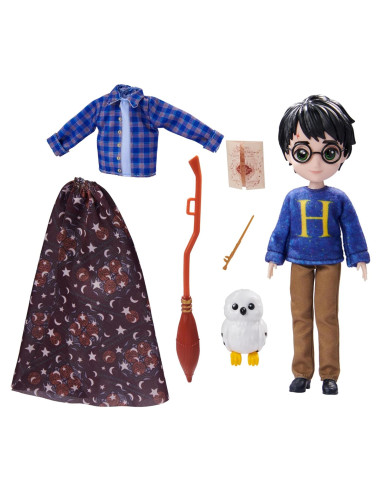 Muñeca Harry Potter 20 cm con Capa de Invisibilidad y Accesorios