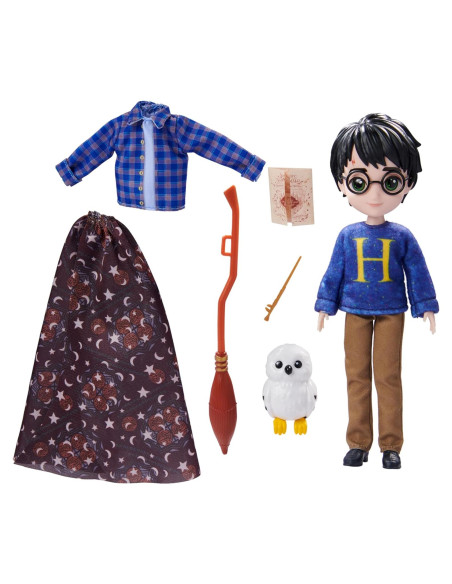 Muñeca Harry Potter 20 cm con Capa de Invisibilidad y Accesorios Muñeca Harry Potter 20 cm con Capa de Invisibilidad y Accesorios