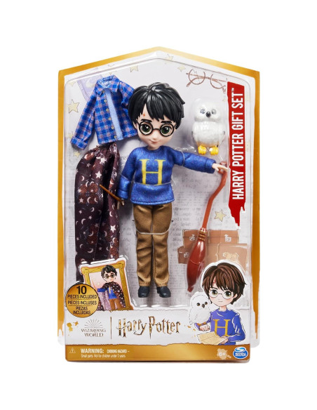 Muñeca Harry Potter 20 cm con Capa de Invisibilidad y Accesorios Muñeca Harry Potter 20 cm con Capa de Invisibilidad y Accesorios