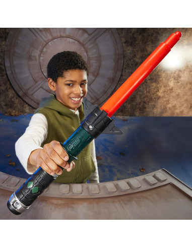Sable de Luz Forja Kyber Baylan Skoll Naranja Hasbro
