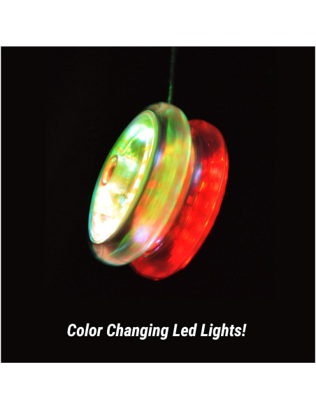 Yoyo Yomega Spectrum LED Púrpura - Intermedio y Avanzado Yoyo Yomega Spectrum LED Púrpura - Intermedio y Avanzado