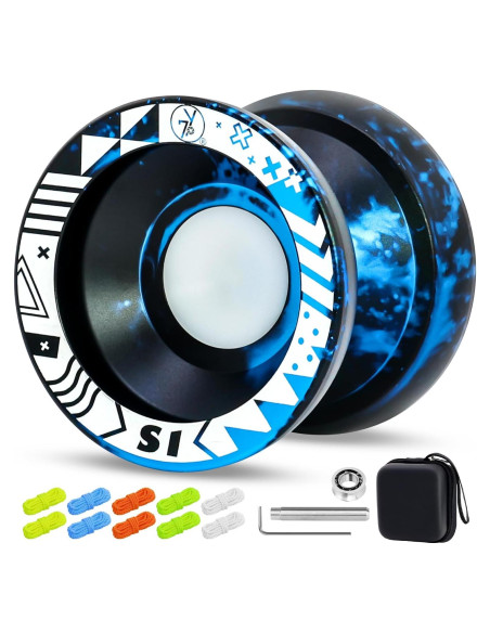 Yoyo Profesional S1 de Metal para Trucos de Giro de Dedo Yoyo Profesional S1 de Metal para Trucos de Giro de Dedo