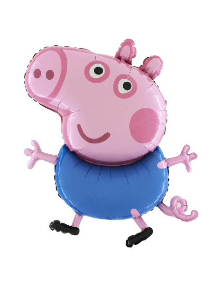 Globo Jumbo Peppa Pig 95cm Toyland - George o Peppa Globo Jumbo Peppa Pig 95cm Toyland - George o Peppa