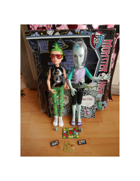Muñecas Monster High Mansters Gil Webber y Deuce Gorgon Muñecas Monster High Mansters Gil Webber y Deuce Gorgon