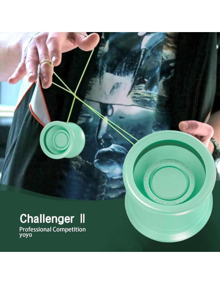 Yoyo Profesional HKSOD Verde para Niños y Adultos - Metal Yoyo Profesional HKSOD Verde para Niños y Adultos - Metal