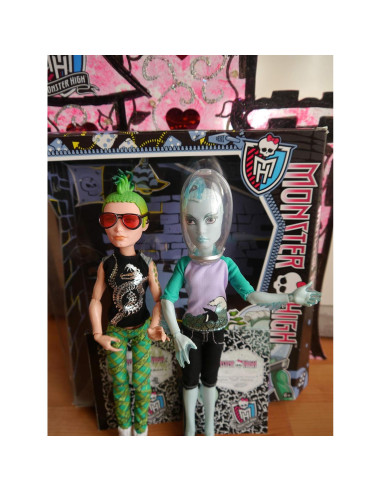 Muñecas Monster High Mansters Gil Webber y Deuce Gorgon