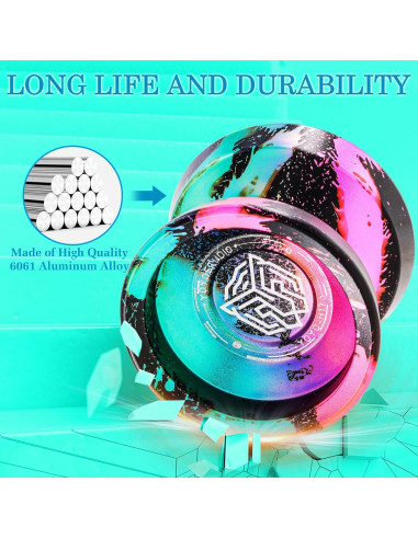 Yoyo Profesional YOYOSTUDIO H17 Metal 56mm para Trucos