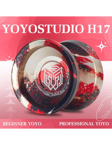 Yoyo Profesional YOYOSTUDIO Doble Función 5.08 cm Metal Yoyo Profesional YOYOSTUDIO Doble Función 5.08 cm Metal