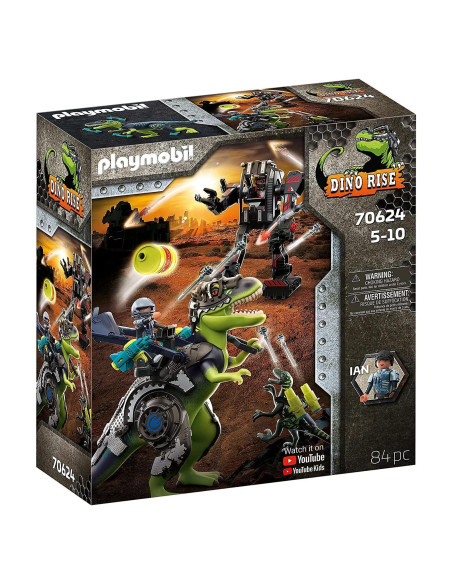 Playmobil Dino Rise T-Rex Batalla de los Gigantes 70624 Playmobil Dino Rise T-Rex Batalla de los Gigantes 70624