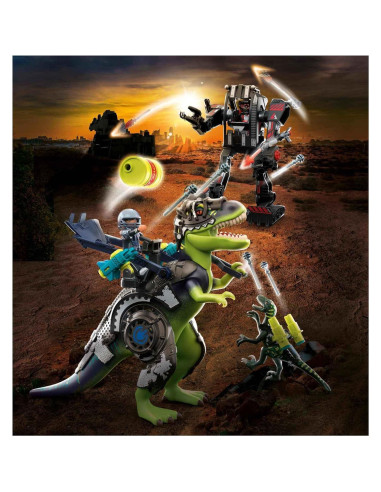 Playmobil Dino Rise T-Rex Batalla de los Gigantes 70624