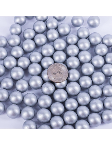 Canicas de Vidrio Galashield Plata 80 Piezas 16 mm Canicas de Vidrio Galashield Plata 80 Piezas 16 mm