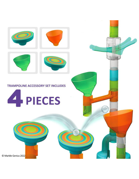 Conjunto de Trampolines Marble Genius Stunts - 2 Trampolines y 2 Cubos Conjunto de Trampolines Marble Genius Stunts - 2 Trampolines y 2 Cubos