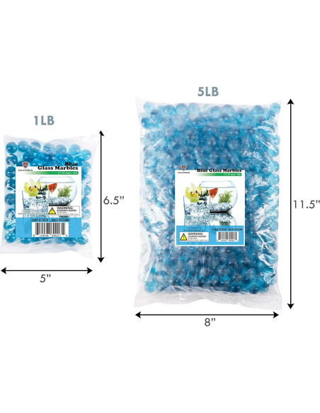Canicas Azules Galashield 80 Piezas de Vidrio 0.45 kg Canicas Azules Galashield 80 Piezas de Vidrio 0.45 kg