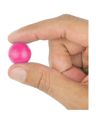 Pelotas Mini Ping Pong Rosa 19mm - 100 Piezas Fairly Odd