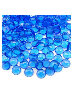 630 Piezas Gemas Acrílicas Azules Decorativas 19,8x10,2 cm