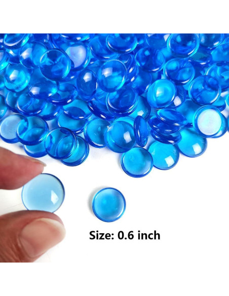 630 Piezas Gemas Acrílicas Azules Decorativas 19,8x10,2 cm 630 Piezas Gemas Acrílicas Azules Decorativas 19,8x10,2 cm