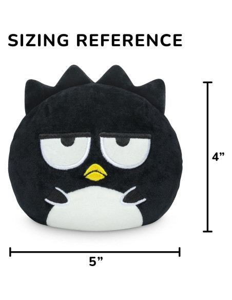 Peluche Reversible TeeTurtle Sanrio 10 cm Pompompurin Badtz-Maru Peluche Reversible TeeTurtle Sanrio 10 cm Pompompurin Badtz-Maru