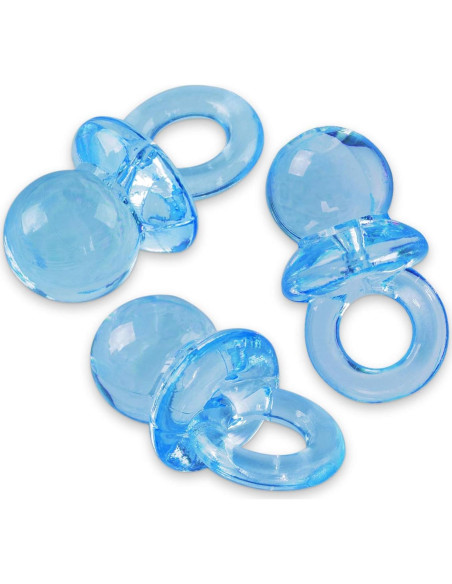 Mini Chupetes Acrílicos Super Z Outlet 144 Piezas Azul Mini Chupetes Acrílicos Super Z Outlet 144 Piezas Azul