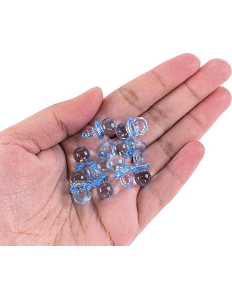 Mini Chupetes Acrílicos Super Z Outlet 144 Piezas Azul Mini Chupetes Acrílicos Super Z Outlet 144 Piezas Azul