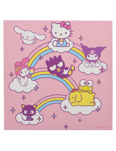 Arte de Pared Lienzo Hello Kitty y Amigos 30.48x30.48 cm