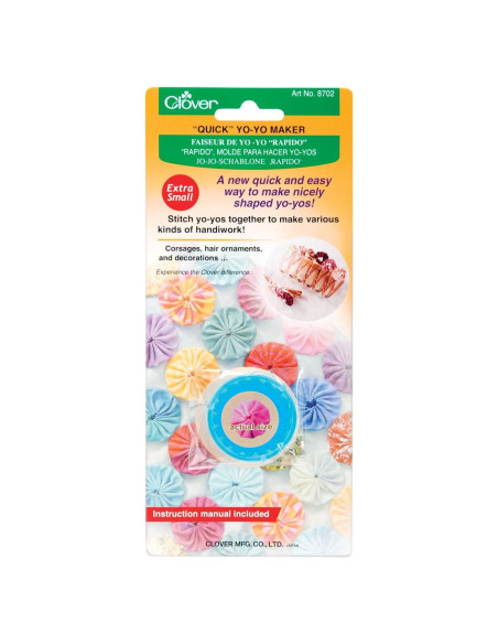 Plantilla Yo-Yo Clover Redonda Extra Pequeña 20 mm Plantilla Yo-Yo Clover Redonda Extra Pequeña 20 mm