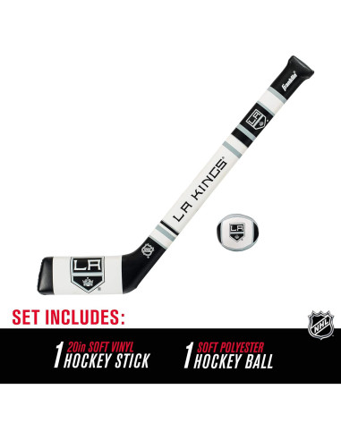 Conjunto Hockey Suave Franklin Sports NHL Los Angeles Kings