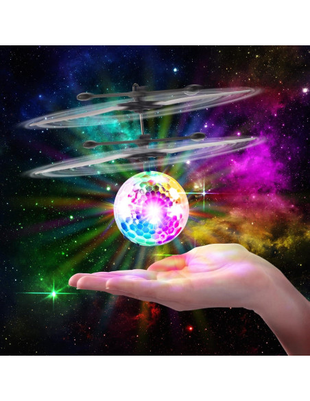 Drone de Bola Voladora Force1 Orbiter LED Multicolor Drone de Bola Voladora Force1 Orbiter LED Multicolor