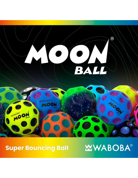 Pelota Waboba Moonshine Iluminada 6cm - Juguete Rebotador Unisex Pelota Waboba Moonshine Iluminada 6cm - Juguete Rebotador Unisex