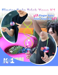 Yoyo YOSTAR K1 Plus para Niños Principiantes con Kit Completo 2