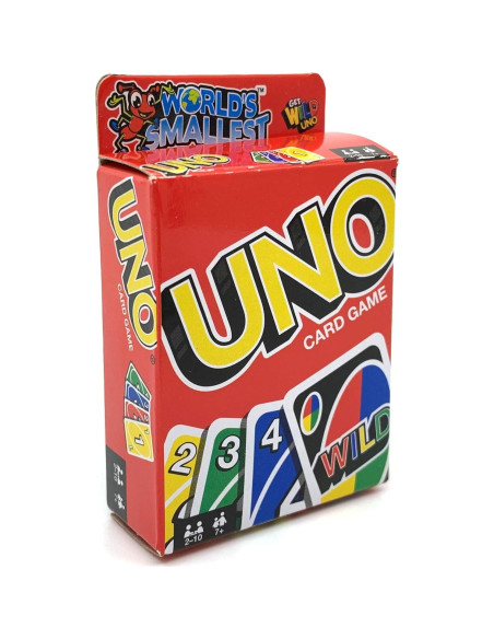 UNO Mini Juego de Cartas Super Impulse 22.23x13.34cm UNO Mini Juego de Cartas Super Impulse 22.23x13.34cm