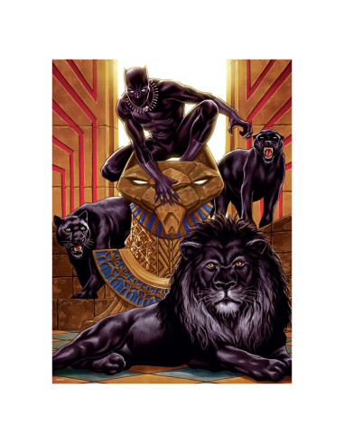 Rompecabezas 1000 Piezas Buffalo Games Black Panther Variante