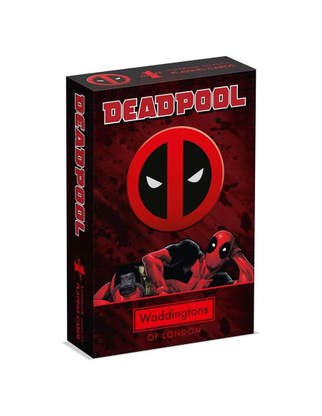 Juego de Cartas Deadpool 54 cartas - WINNING MOVES - 14+ Juego de Cartas Deadpool 54 cartas - WINNING MOVES - 14+