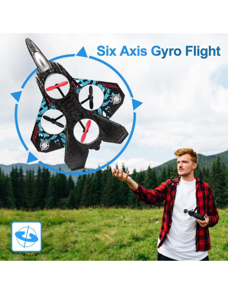 Dron RC RoofWorld L0712 2.4GHz 6 ejes fácil de volar Dron RC RoofWorld L0712 2.4GHz 6 ejes fácil de volar