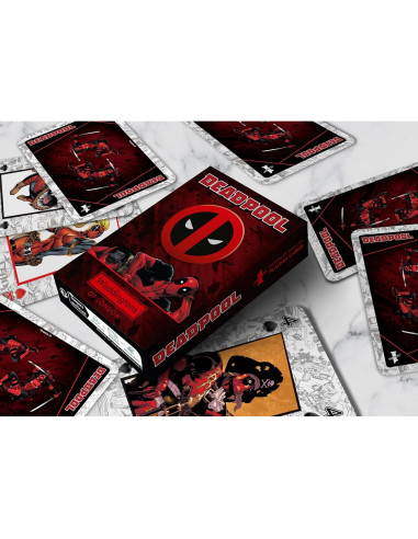 Juego de Cartas Deadpool 54 cartas - WINNING MOVES - 14+