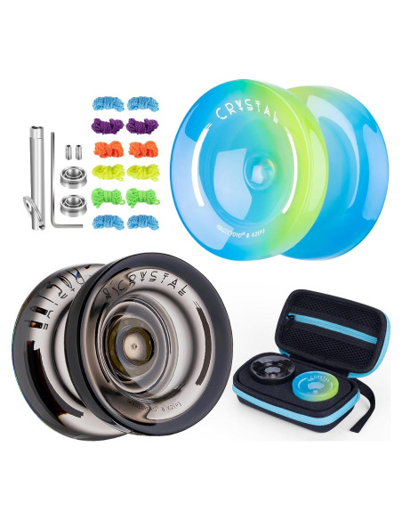 Yoyo Profesional K2 para Niños y Adultos + 12 Cuerdas Yoyo Profesional K2 para Niños y Adultos + 12 Cuerdas