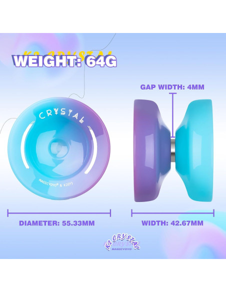 Yoyo Profesional INOVASHON K2 V3 para Niños y Adultos Yoyo Profesional INOVASHON K2 V3 para Niños y Adultos
