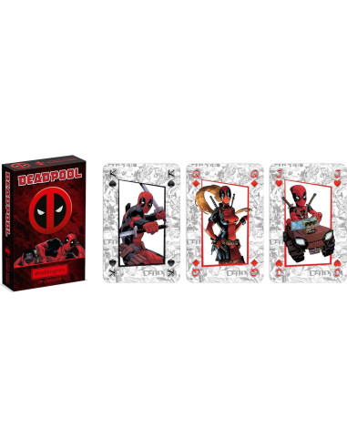 Juego de Cartas Deadpool 54 cartas - WINNING MOVES - 14+
