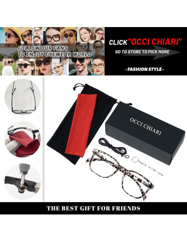 Gafas de Lectura OCCI CHIARI XL 1.25x Color Gris