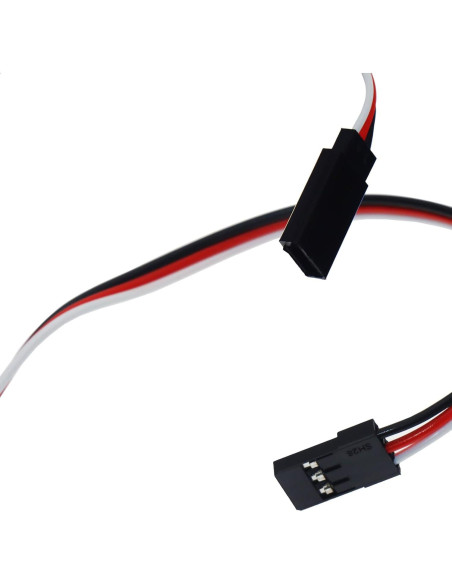 Cable de extensión de servo 3 pines Nvwadayu 30 cm 5 piezas Cable de extensión de servo 3 pines Nvwadayu 30 cm 5 piezas