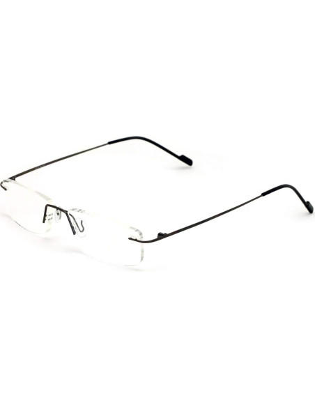 Gafas de lectura sin montura Free Vision 3.25x metal gris Gafas de lectura sin montura Free Vision 3.25x metal gris
