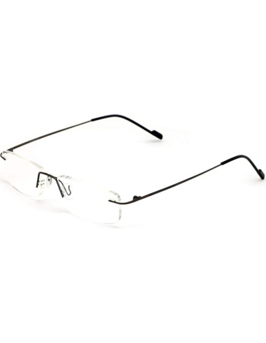 Gafas de lectura ligeras Free Vision 2.0x metal gris