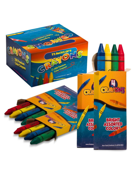 Crayones a Granel Bedwina - 288 Crayones No Tóxicos Crayones a Granel Bedwina - 288 Crayones No Tóxicos