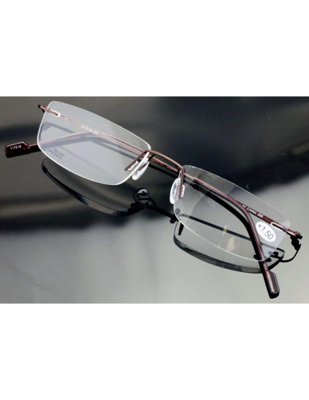 Gafas de lectura ligeras Vision World 3.0x sin montura Gafas de lectura ligeras Vision World 3.0x sin montura