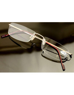 Gafas de lectura sin montura Vision World 4.0x oro 2