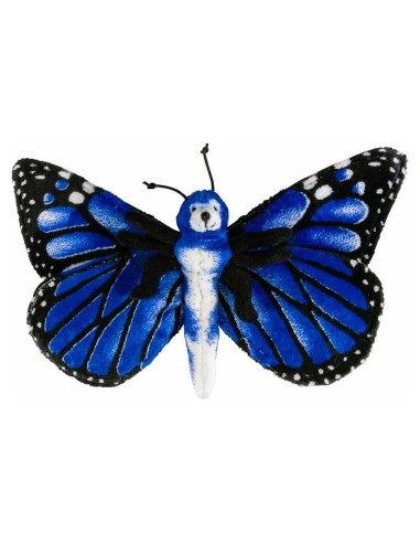 Juguete de Peluche Mariposa Monarca Naranja o Morfo Azul 28 cm