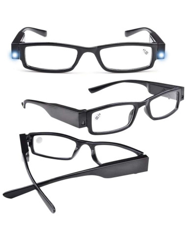 Gafas de Lectura DUANMEI +3.0 con Luces LED Unisex