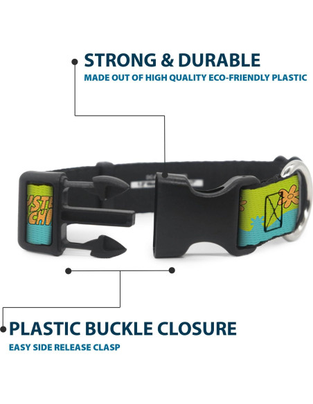 Collar para Perro Scooby Doo Buckle-Down 38-61 cm Ancho 2.54 cm Collar para Perro Scooby Doo Buckle-Down 38-61 cm Ancho 2.54 cm