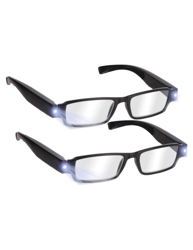 Gafas de Lectura Iluminadas DUANMEI +1.0 Unisex con LED