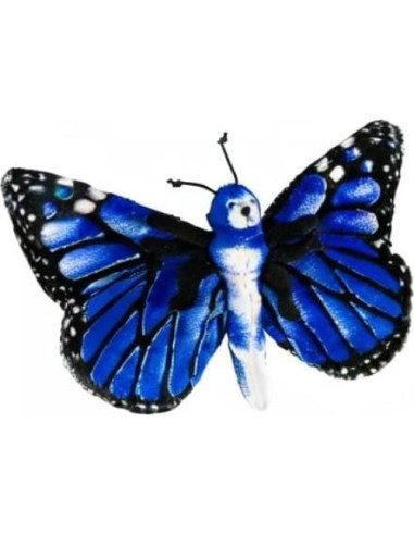 Juguete de Peluche Mariposa Monarca Naranja o Morfo Azul 28 cm