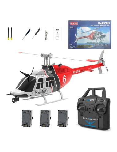 Helicóptero RC OYDL C138 6CH con Giroscopio y Acrobacias
